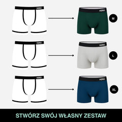 Boxer Briefs - 8+7 gratis