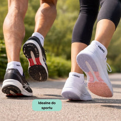 Sports Low Socks - White 4 pary