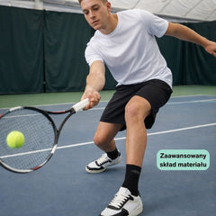 Tennis Socks - Black 4 pary