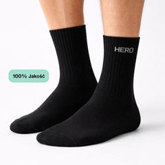 Tennis Socks - Black 4 pary